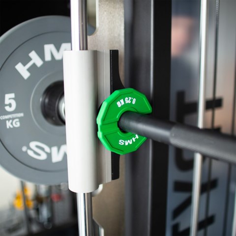 TSN25 2 x 0.25 KG TALERZ NA SPRZĘT DO TRENINGU SIŁOWEGO I FITNESS TYPU NAKŁADKA 2 x 0.25 KG HMS HMS