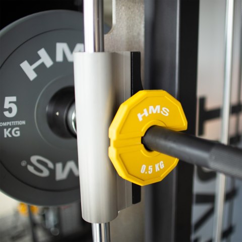 TSN50 2 x 0.5 KG TALERZ NA SPRZĘT DO TRENINGU SIŁOWEGO I FITNESS TYPU NAKŁADKA 2 x 0.5 KG HMS HMS