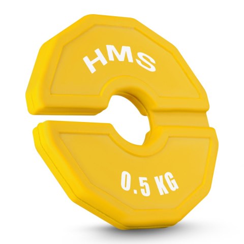 TSN50 2 x 0.5 KG TALERZ NA SPRZĘT DO TRENINGU SIŁOWEGO I FITNESS TYPU NAKŁADKA 2 x 0.5 KG HMS HMS