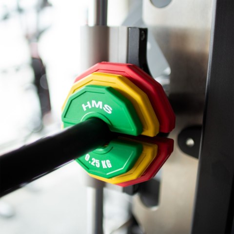 TSN50 2 x 0.5 KG TALERZ NA SPRZĘT DO TRENINGU SIŁOWEGO I FITNESS TYPU NAKŁADKA 2 x 0.5 KG HMS HMS