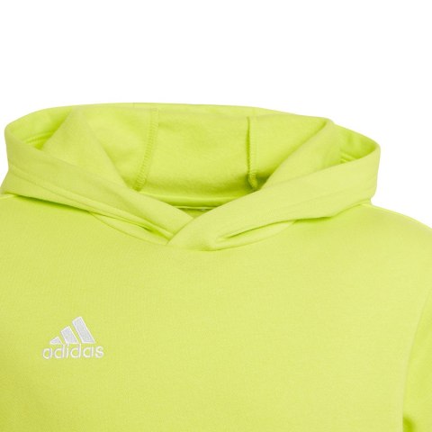 Bluza dla dzieci adidas Entrada 22 Hoody limonkowa HC5069 Adidas teamwear Bluza dla dzieci adidas Entrada 22 Hoody limonkowa HC5069 Adidas teamwear