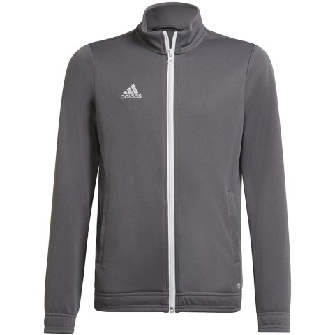 Bluza dla dzieci adidas Entrada 22 Track Jacket szara H57521 Adidas teamwear Bluza dla dzieci adidas Entrada 22 Track Jacket szara H57521 Adidas teamwear