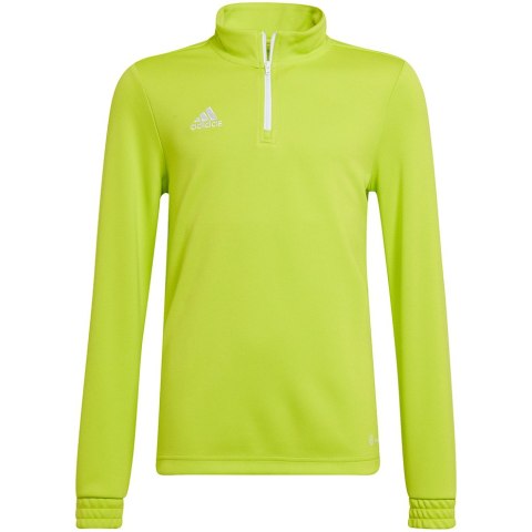 Bluza dla dzieci adidas Entrada 22 Training Top limonkowa HC5060 Adidas teamwear Bluza dla dzieci adidas Entrada 22 Training Top limonkowa HC5060 Adidas teamwear