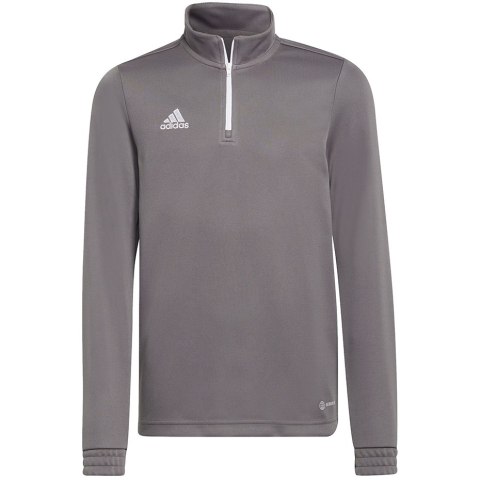 Bluza dla dzieci adidas Entrada 22 Training Top szara H57549 Adidas teamwear Bluza dla dzieci adidas Entrada 22 Training Top szara H57549 Adidas teamwear