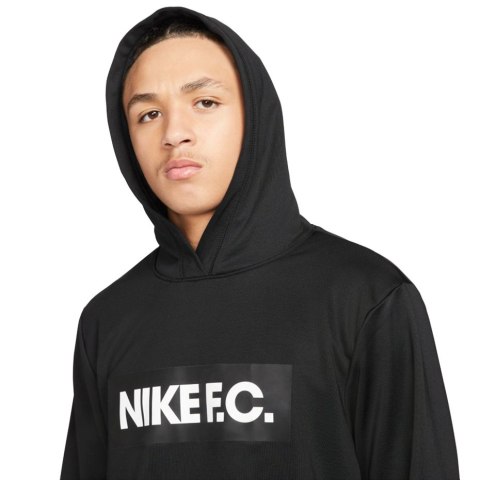 Bluza męska Nike NK DF FC Libero Hoodie czarna DC9075 010 Nike Football Bluza męska Nike NK DF FC Libero Hoodie czarna DC9075 010 Nike Football