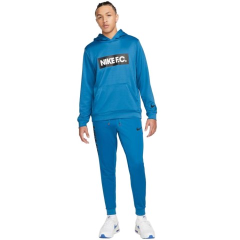 Bluza męska Nike NK DF FC Libero Hoodie niebieska DC9075 407 Nike Football Bluza męska Nike NK DF FC Libero Hoodie niebieska DC9075 407 Nike Football