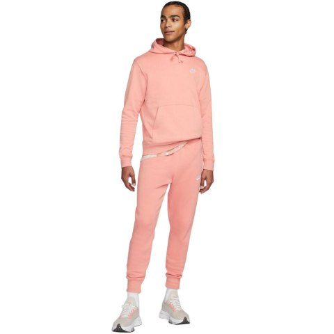 Bluza męska Nike Sportswear Club Fleece różowa BV2654 824 Nike Bluza męska Nike Sportswear Club Fleece różowa BV2654 824 Nike