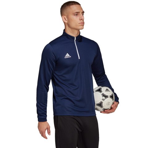 Bluza męska adidas Entrada 22 Training Top granatowa HB5327 Adidas teamwear Bluza męska adidas Entrada 22 Training Top granatowa HB5327 Adidas teamwear