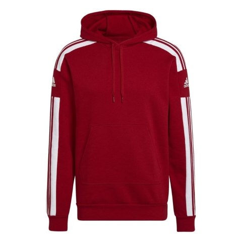 Bluza męska adidas Squadra 21 Sweat Hoody czerwona HC6282 Adidas teamwear Bluza męska adidas Squadra 21 Sweat Hoody czerwona HC6282 Adidas teamwear