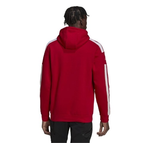 Bluza męska adidas Squadra 21 Sweat Hoody czerwona HC6282 Adidas teamwear Bluza męska adidas Squadra 21 Sweat Hoody czerwona HC6282 Adidas teamwear