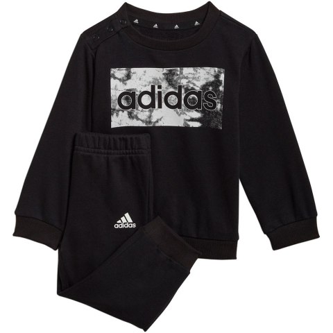 Dres dla dzieci adidas I Lin ft Jogger czarny HF1909 Adidas Dres dla dzieci adidas I Lin ft Jogger czarny HF1909 Adidas