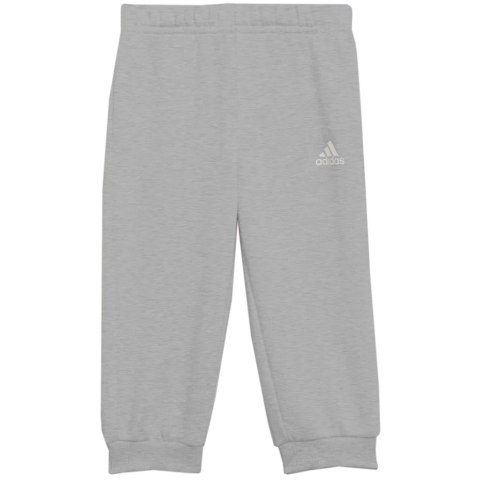 Dres dla dzieci adidas I Lin ft Jogger różowo-szary H65821 Adidas Dres dla dzieci adidas I Lin ft Jogger różowo-szary H65821 Adidas