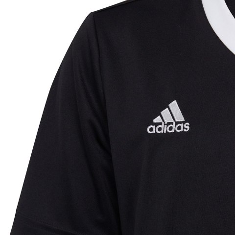 Koszulka dla dzieci adidas Entrada 22 Jsy czarna H57497 Adidas teamwear Koszulka dla dzieci adidas Entrada 22 Jsy czarna H57497 Adidas teamwear