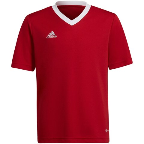 Koszulka dla dzieci adidas Entrada 22 Jsy czerwona H57496 Adidas teamwear Koszulka dla dzieci adidas Entrada 22 Jsy czerwona H57496 Adidas teamwear
