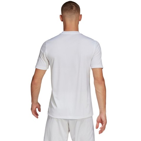 Koszulka męska adidas Entrada 22 Graphic Jersey biało-szara HF0129 Adidas teamwear