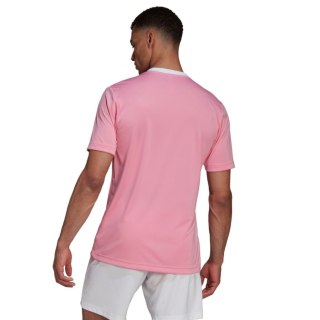 Koszulka męska adidas Entrada 22 Jersey różowa HC5072 Adidas teamwear