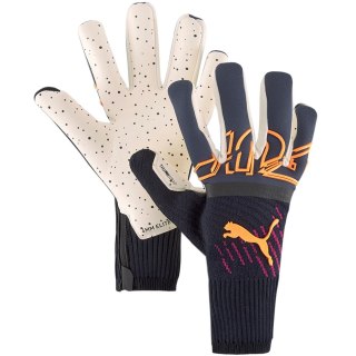 Rękawice bramkarskie Puma Future Z Grip 1 Hybrid granatowo-pomarańczowe 41752 07 Puma