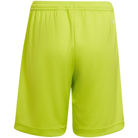 Spodenki dla dzieci adidas Entrada 22 limonkowe HC5065 Adidas teamwear Spodenki dla dzieci adidas Entrada 22 limonkowe HC5065 Adidas teamwear