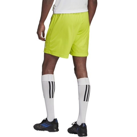 Spodenki męskie adidas Entrada 22 limonkowe HC5061 Adidas teamwear Spodenki męskie adidas Entrada 22 limonkowe HC5061 Adidas teamwear