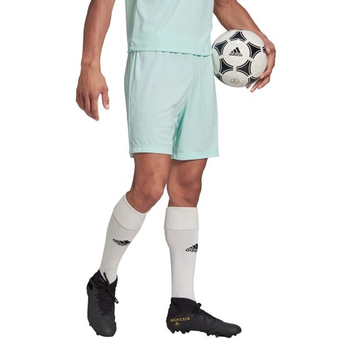 Spodenki męskie adidas Entrada 22 miętowe HC5051 Adidas teamwear Spodenki męskie adidas Entrada 22 miętowe HC5051 Adidas teamwear