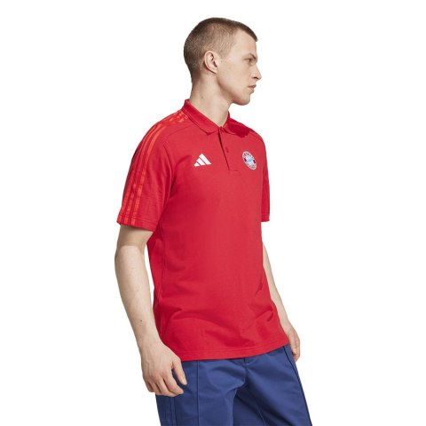 Koszulka polo adidas FC Bayern DNA IT4145 czerwony XL Adidas