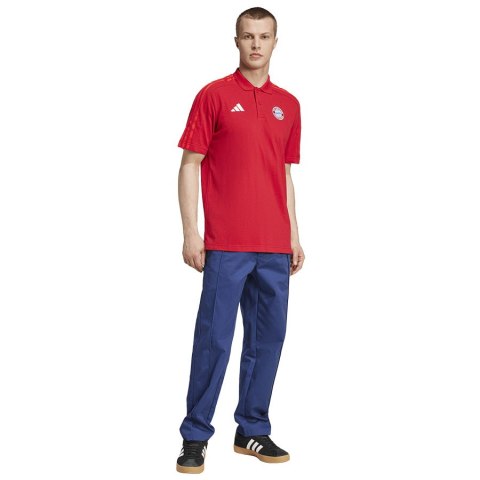 Koszulka polo adidas FC Bayern DNA IT4145 czerwony M Adidas