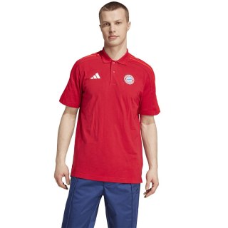 Koszulka polo adidas FC Bayern DNA IT4145 czerwony S Adidas