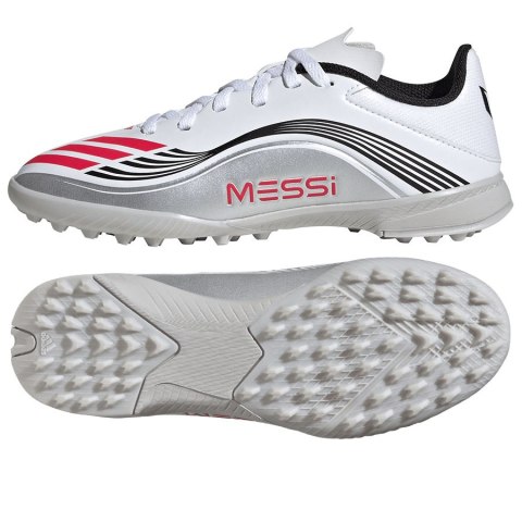 Buty adidas F50 Messi League Jr JP7456 biały 38 2/3 Adidas