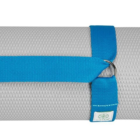 GAIAM PASEK NA MATĘ DO JOGI NIEBIESKI 61711BL Gaiam