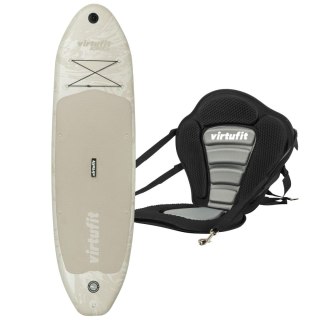 VIRTUFIT DESKA SUP CRUISER 305 - PIASKOWY BEŻ - Z SIEDZENIEM KAJAKOWYM, AKCESORIAMI I TORBĄ DO NOSZE VirtuFit