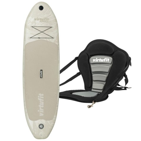 VIRTUFIT DESKA SUP CRUISER 305 - PIASKOWY BEŻ - Z SIEDZENIEM KAJAKOWYM, AKCESORIAMI I TORBĄ DO NOSZE VirtuFit