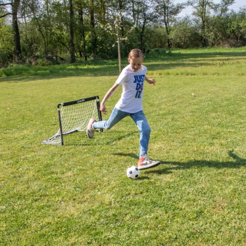 VIRTUFIT ZESTAW BRAMEK DO PIŁKI NOŻNEJ DLA DZIECI Z 2 PIŁKAMI I POMPKĄ VirtuFit