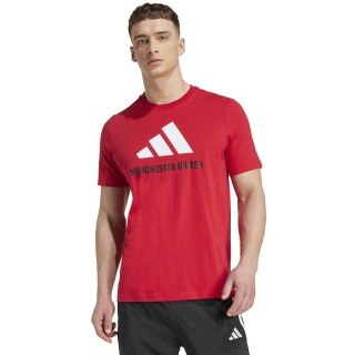 Koszulka adidas Manchester United FC Tee JX1129 czerwony M Adidas