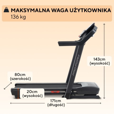 PROFORM BIEŻNIA ELEKTRYCZNA CARBON TL Pro Form