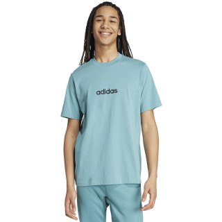 T-Shirt adidas Linear SJ Tee JX5707 zielony M Adidas