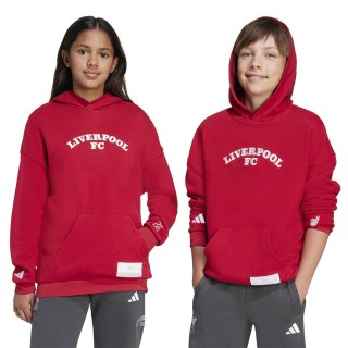 Bluza adidas Liverpool FC Hoody Junior JW7879 czerwony 140 cm Adidas