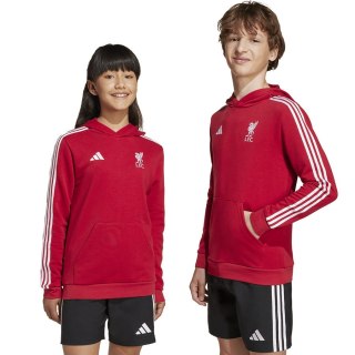 Bluza adidas Liverpool FC Hoody Kids HD JW7904 czerwony 140 cm Adidas