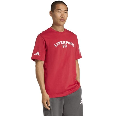 Koszulka adidas Liverpool FC Tee JW5487 czerwony M Adidas