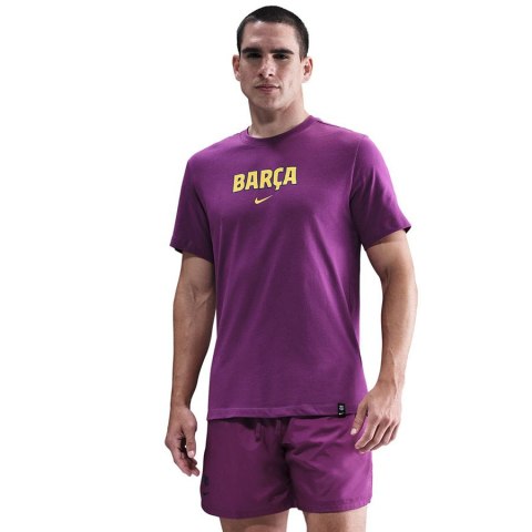 Koszulka Nike FC Barcelona Soccer Tee HQ8406-595 L fioletowy Nike