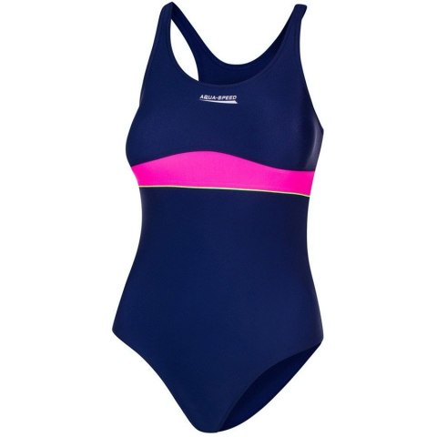 Kostium kąpielowy Aqua-speed Emily 128 cm granatowy Aqua-Speed