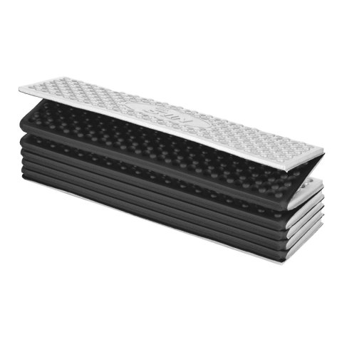 NC17103 KARIMATA SKŁADANA TURYSTYCZNA Z PODBICIEM ALUMINIOWYM + XPE 195 CM CZARNA NILS CAMP NILS CAMP