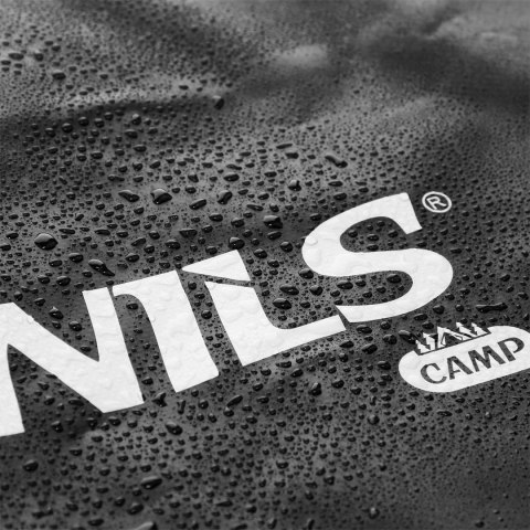 NC17103 KARIMATA SKŁADANA TURYSTYCZNA Z PODBICIEM ALUMINIOWYM + XPE 195 CM CZARNA NILS CAMP NILS CAMP