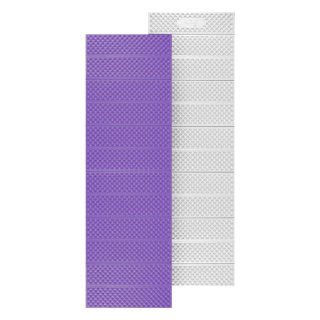 NC17103 KARIMATA SKŁADANA TURYSTYCZNA Z PODBICIEM ALUMINIOWYM + XPE 195 CM FIOLETOWA NILS CAMP NILS CAMP