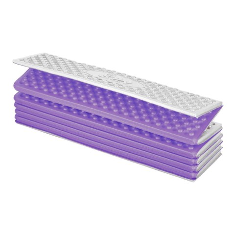NC17103 KARIMATA SKŁADANA TURYSTYCZNA Z PODBICIEM ALUMINIOWYM + XPE 195 CM FIOLETOWA NILS CAMP NILS CAMP