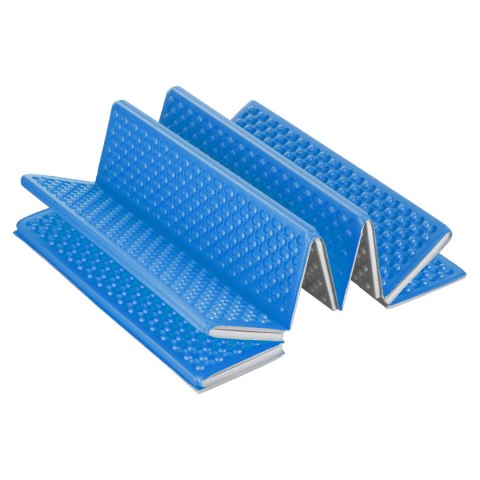 NC17103 KARIMATA SKŁADANA TURYSTYCZNA Z PODBICIEM ALUMINIOWYM + XPE 195 CM NIEBIESKA NILS CAMP NILS CAMP