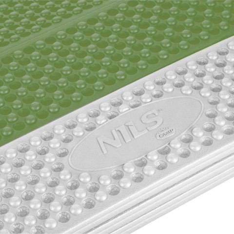 NC17103 KARIMATA SKŁADANA TURYSTYCZNA Z PODBICIEM ALUMINIOWYM + XPE 195 CM ZIELONA NILS CAMP NILS CAMP