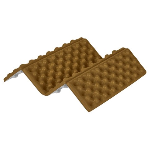 NC17105 KARIMATA KEMPINGOWA DO SIEDZENIA Z PODBICIEM ALUMINIOWYM +IXPE 40 CM BRĄZOWA NILS CAMP NILS CAMP