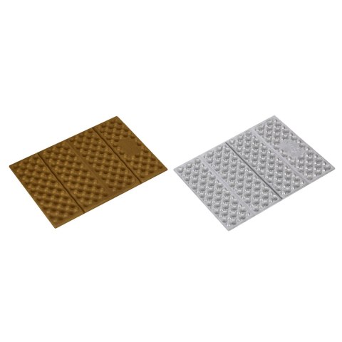 NC17105 KARIMATA KEMPINGOWA DO SIEDZENIA Z PODBICIEM ALUMINIOWYM +IXPE 40 CM BRĄZOWA NILS CAMP NILS CAMP