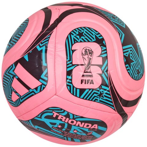 Piłka adidas TRIONDA Club World Cup JD8029 różowy 5 Adidas
