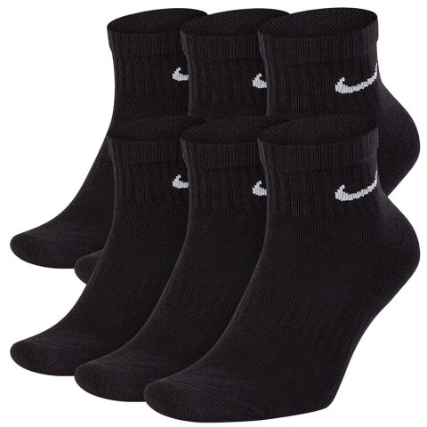 Skarpety Nike Everyday Cushion Ankle SX7669-010 czarny 38-42 Nike